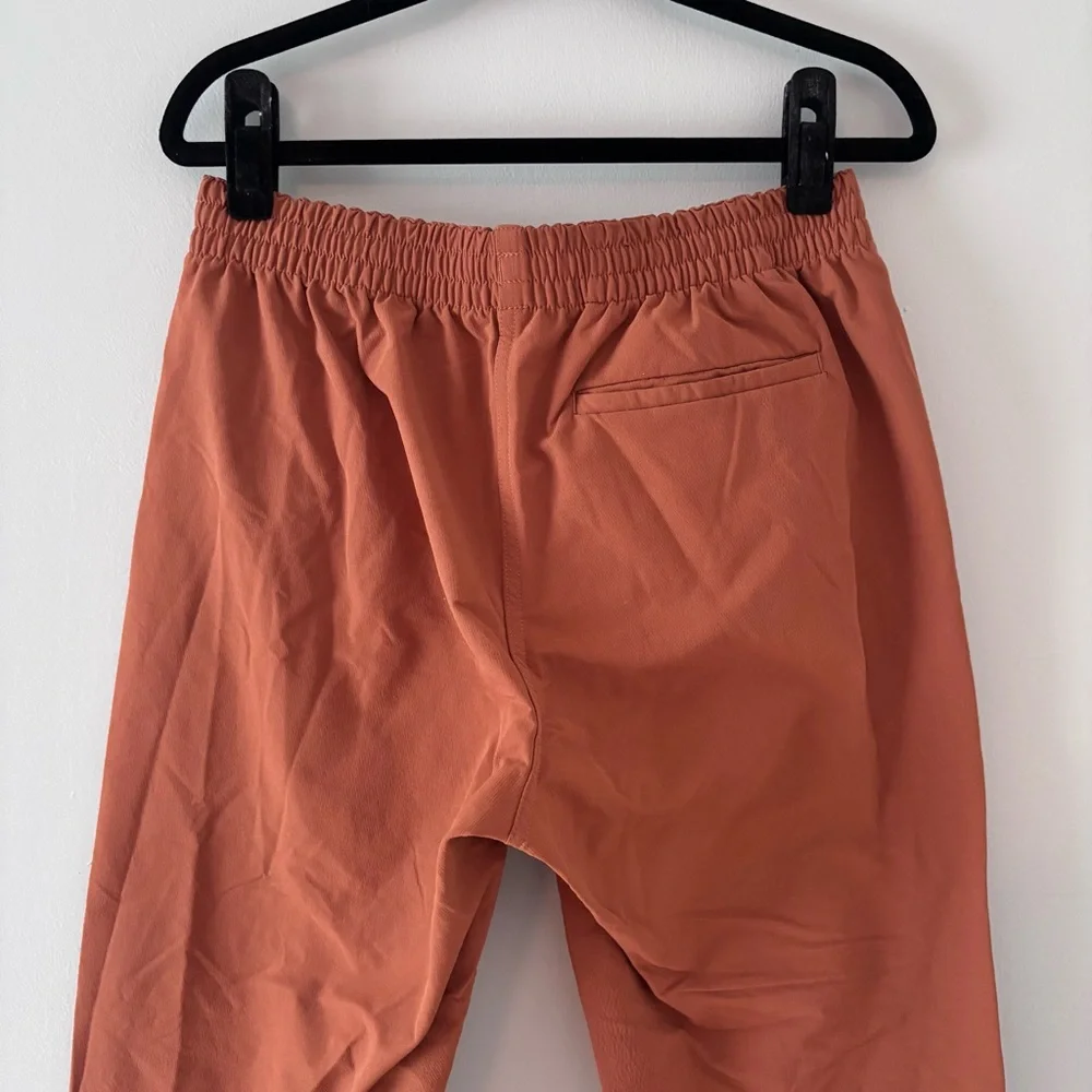 outdoor voices - rectrek pant athletic bottoms outdoor crop zip pockets orange - Picture 6 of 7